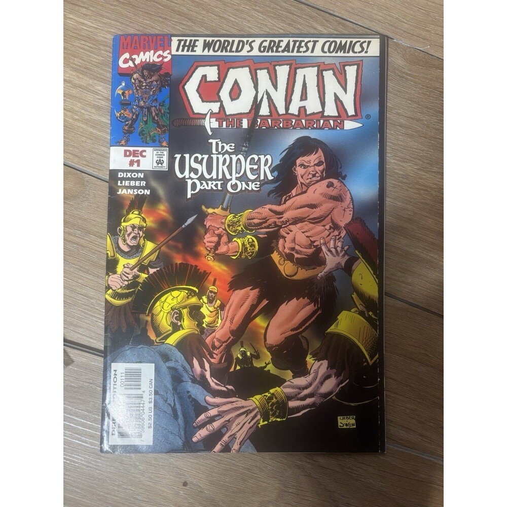 Marvel Comics Conan the Barbarian: The Usurper Part One #1 Conan the Barbarian